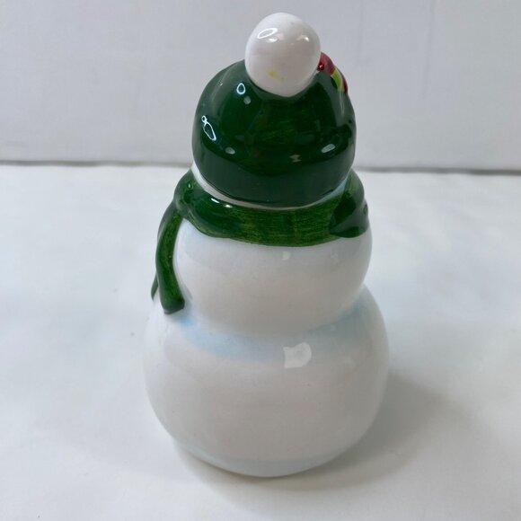 Publix 2004 Snowman Salt & Pepper Shaker Set Holiday Snowfolk Vintage - Picture 4 of 11